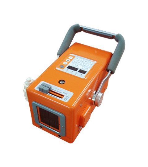 Orange Portable X Ray
